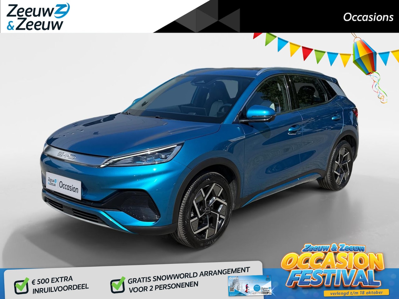 BYD Atto 3 - Design 60 kWh | Navigatie | Carplay | Adapt. Cruise Control | Panoramadak - AutoWereld.nl