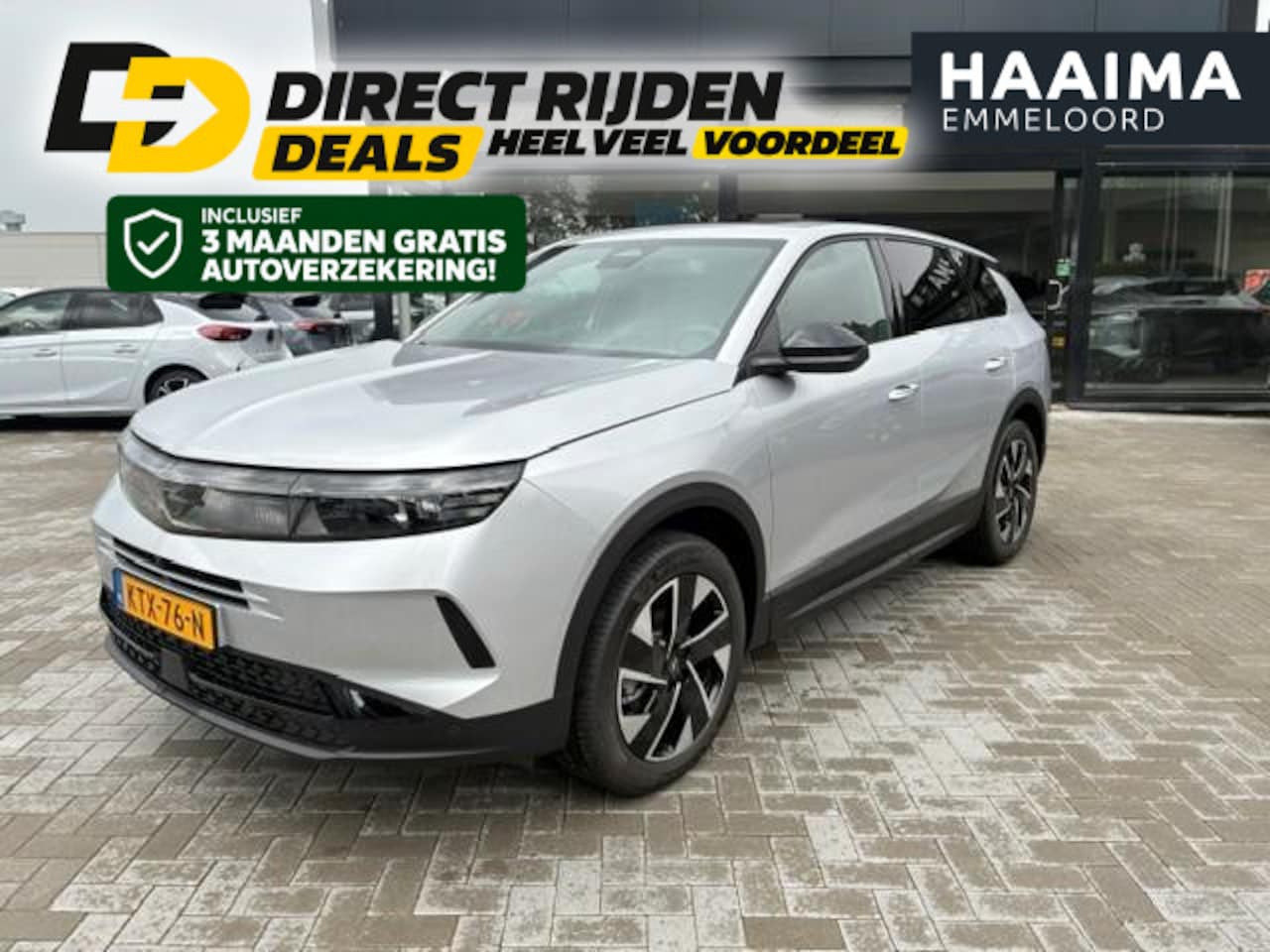 Opel Grandland - 1.2 Turbo Hybrid Edition | Schuif- Panorama dak | AGR Stoelen | HUD | Electrische Achterkl - AutoWereld.nl