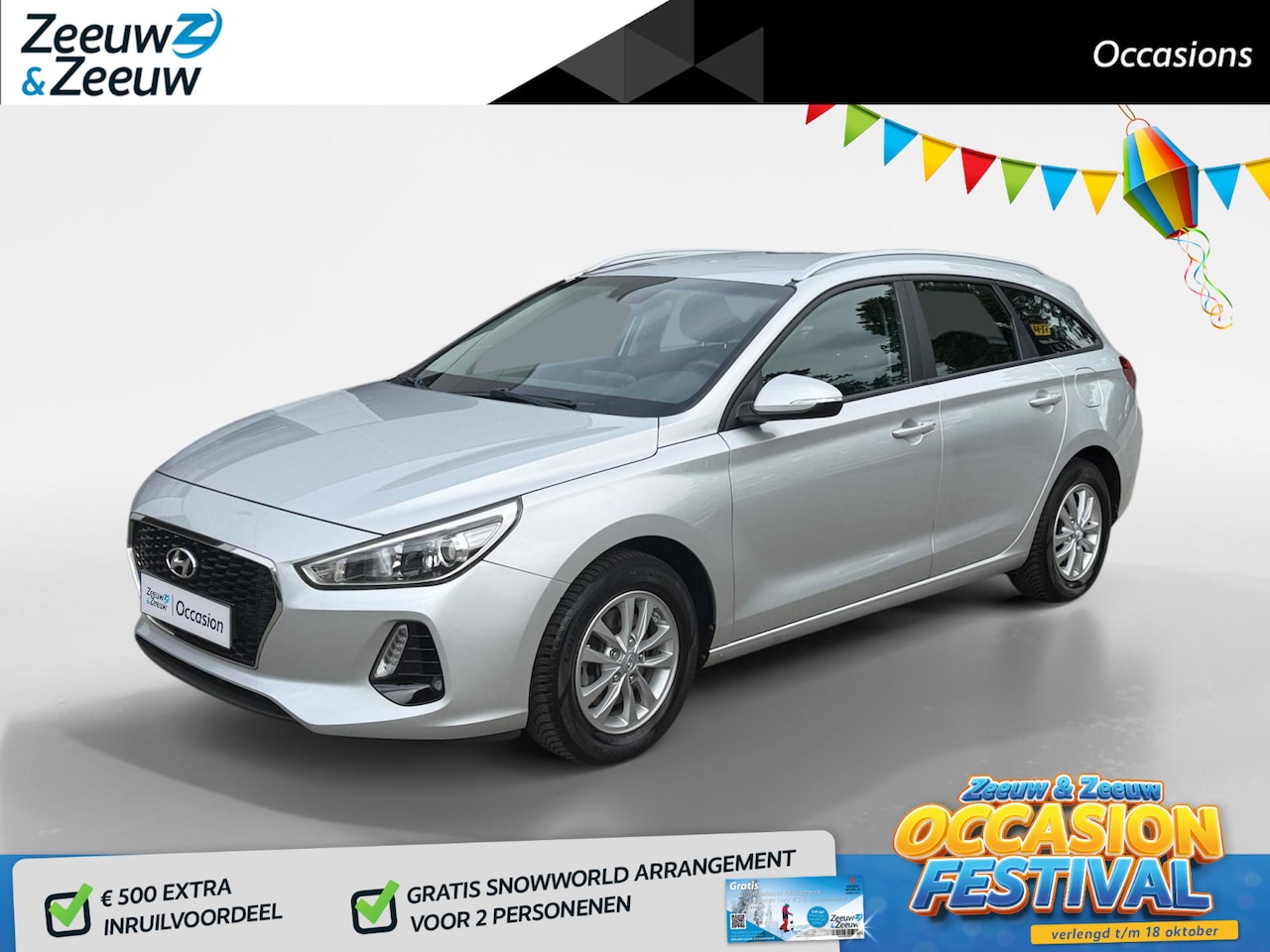 Hyundai i30 Wagon - 1.0 T-GDI Comfort | Apple Carplay | Android Auto | Navigatie | Cruise Control | Climate Co - AutoWereld.nl
