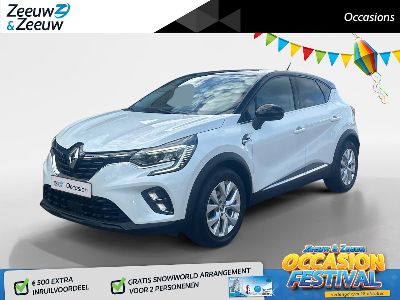 Renault Captur - 1.3 TCe 130 Intens | Trekhaak | Camera | Cruise | - AutoWereld.nl