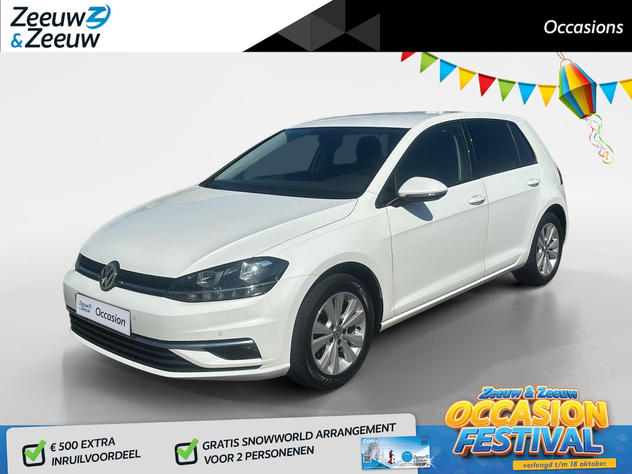 Volkswagen Golf - 1.0 TSI Comfortline | Automaat | Carplay | keyless| Cruise | Camera | - AutoWereld.nl