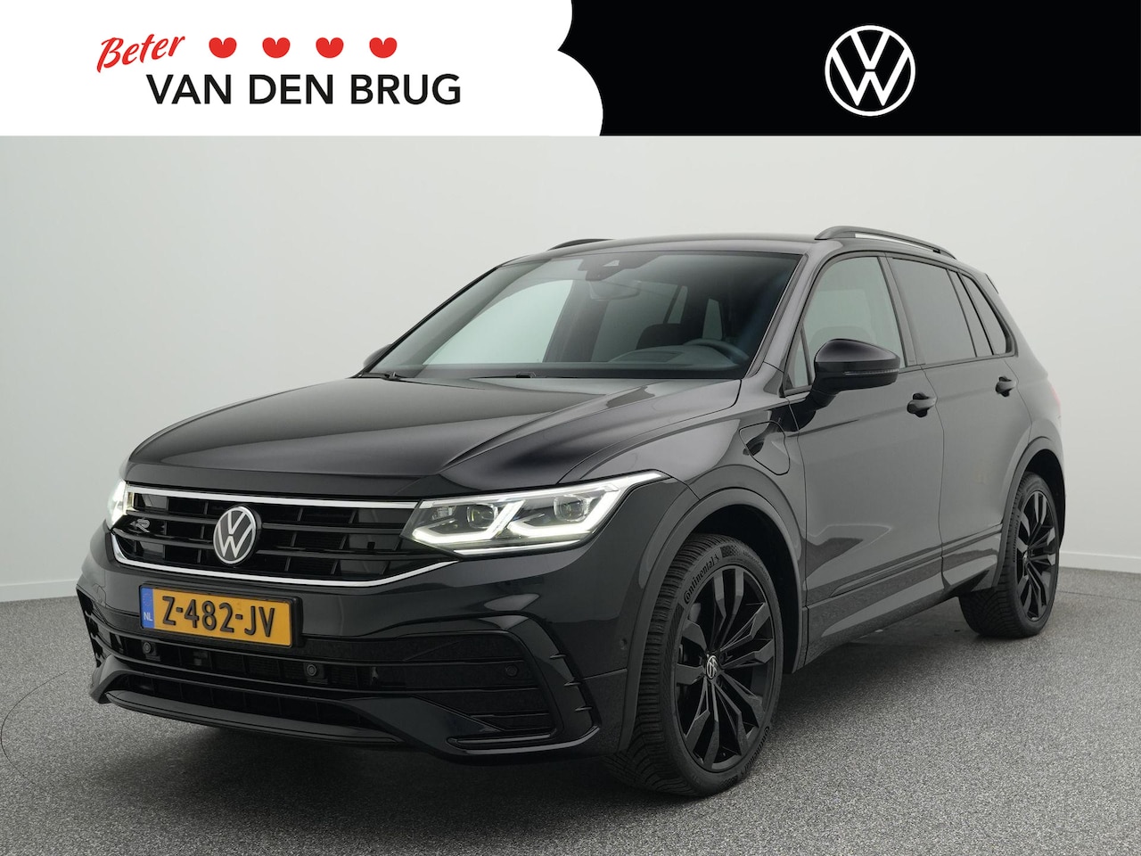 Volkswagen Tiguan - 245PK 1.4 TSI eHybrid R-Line Business Black Style | Stuur & Stoelverwarming | Trekhaak | A - AutoWereld.nl