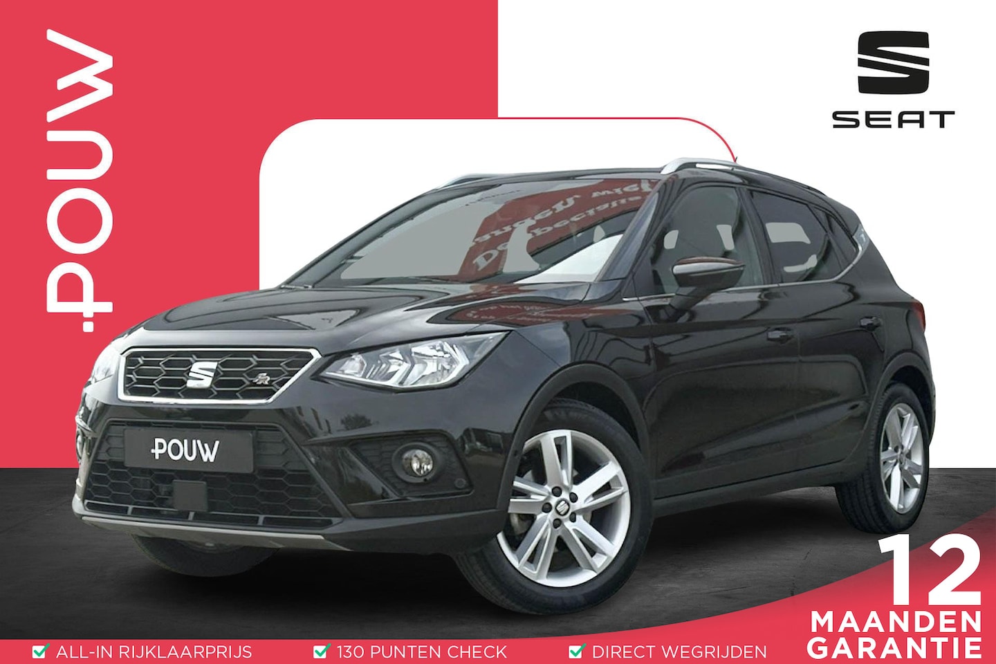 SEAT Arona - 1.0 TSI 95pk FR Business Intense | Navigatie | Camera | Adaptive Cruise - AutoWereld.nl