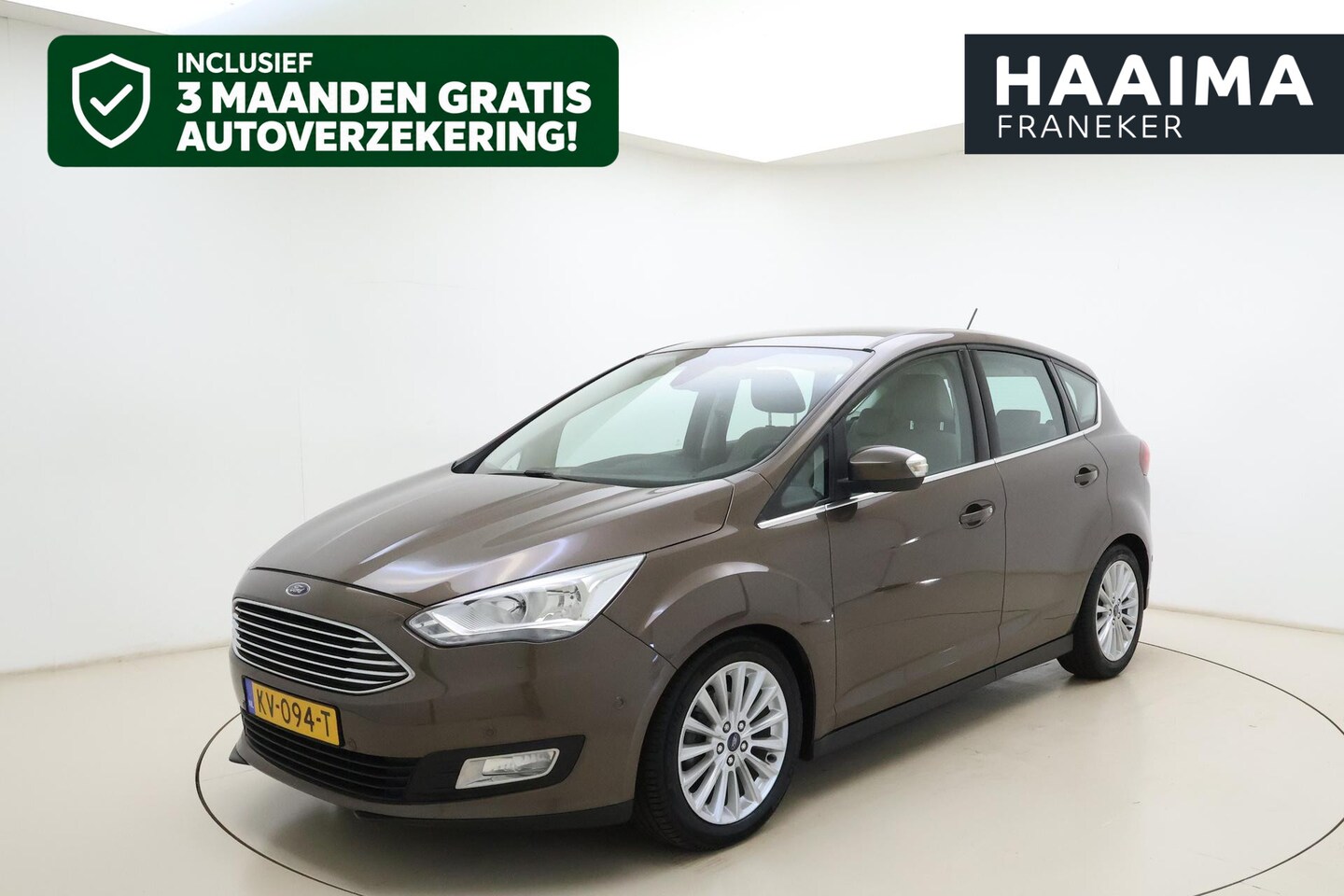 Ford C-Max - 1.0 Titanium 125pk | Navigatie | Camera | Climate Control | Lederen Bekleding | Stoel - Vo - AutoWereld.nl