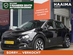 Citroën C3 - 1.2 PureTech S&S Shine | Unieke km.stand | 1e eigenaar | Automaat | 110PK | CarPlay | Navi