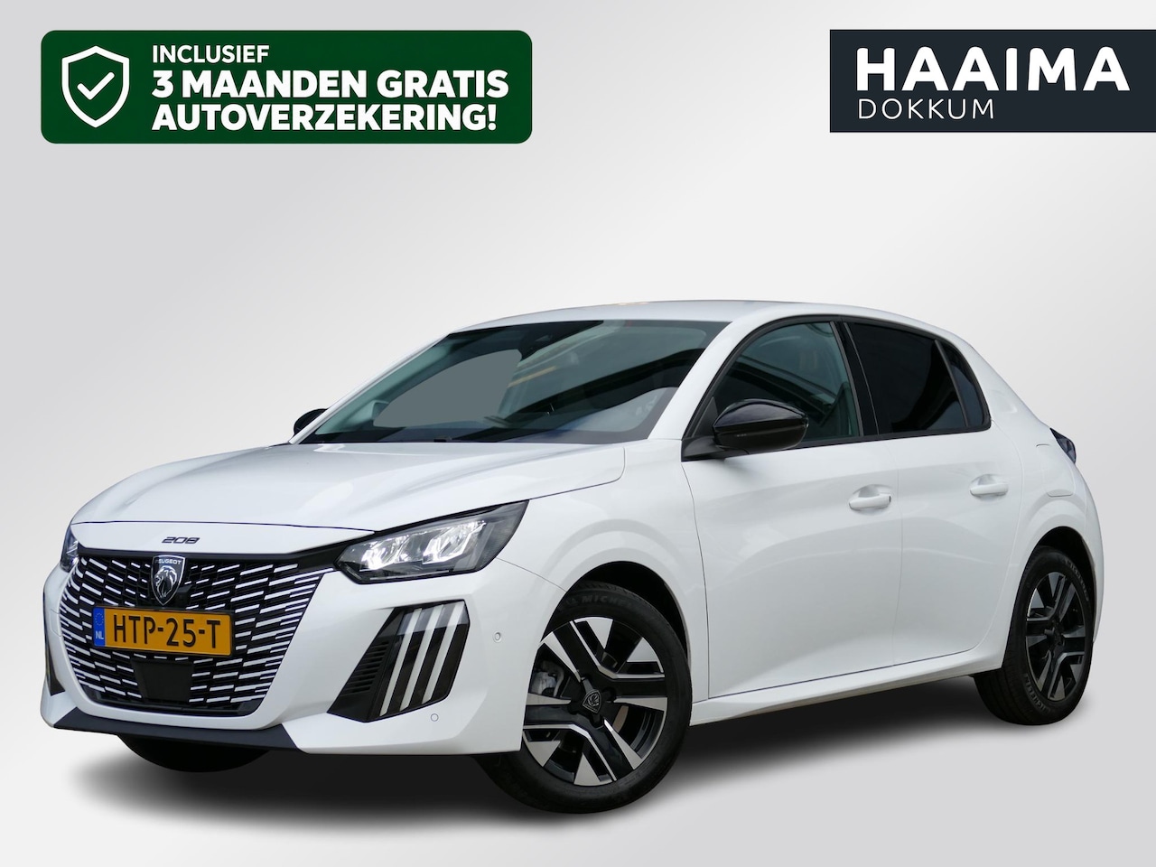 Peugeot 208 - 1.2 Hybrid 110 e-DCS6 Allure | 360° Camera | Navigatie | Climate Control | Full LED | 16'' - AutoWereld.nl