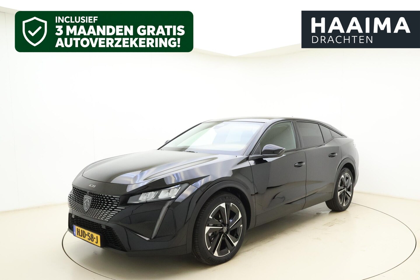 Peugeot 408 - 1.2 Hybrid 145 e-DCS6 Allure | Adaptive Cruise Control | Camera | Full LED | 19'' Lichtmet - AutoWereld.nl