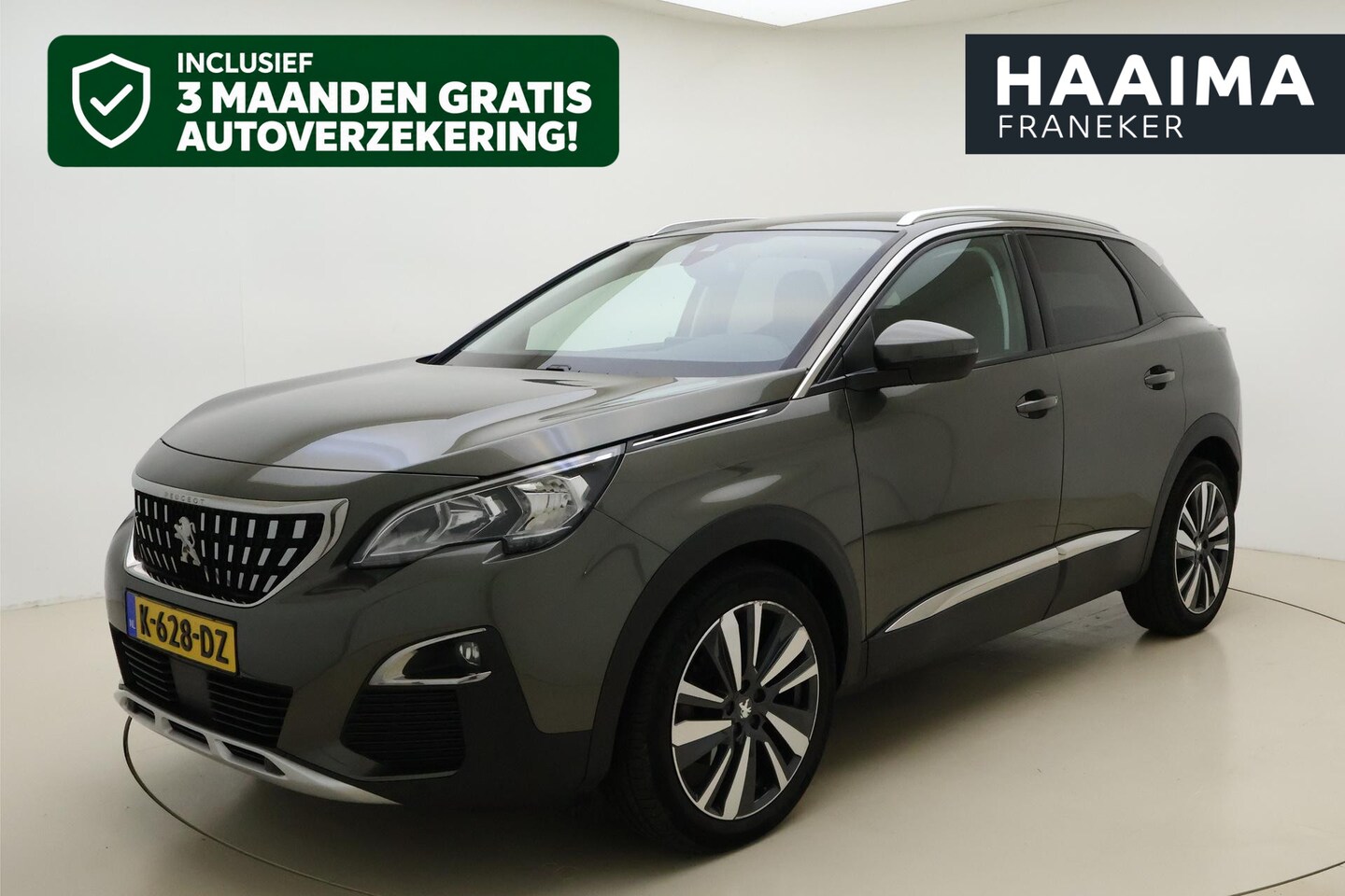Peugeot 3008 - 1.2 PureTech Blue Lease Premium 130pk | Navigatie | Climate Control | Cruise Control | Cam - AutoWereld.nl