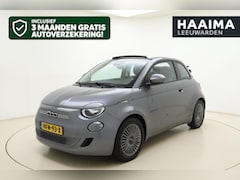 Fiat 500 C - Icon 42 kWh | SoH 100% | Achteruitrijcamera | WLTP 303km | Snelladen | Navigatie | Climate