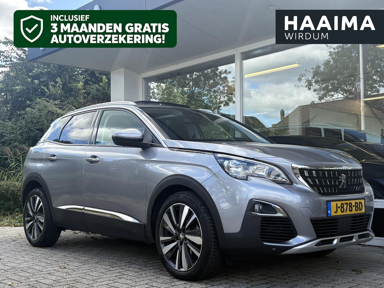 Peugeot 3008 - 1.2T 130pk Automaat Allure Avantage | Schuif-/kanteldak | Elektr. achterklep | Dealeronder - AutoWereld.nl