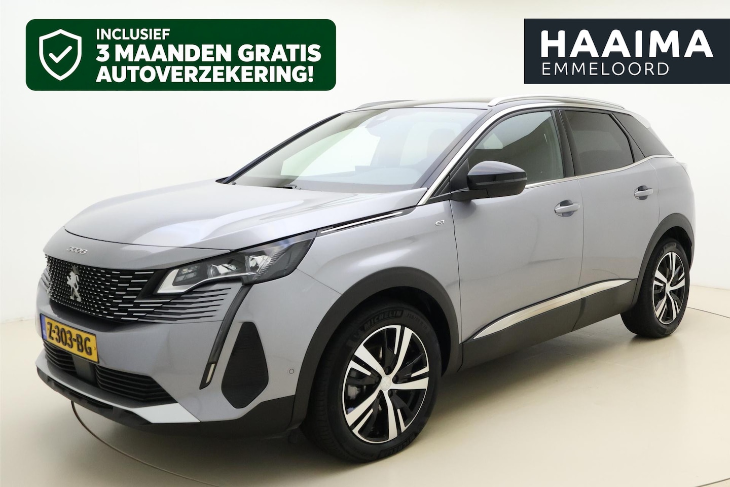 Peugeot 3008 - 1.2 Hybrid 136 GT Automaat | Navigatie | Climate control | Camera | Lichtmetalen velgen | - AutoWereld.nl