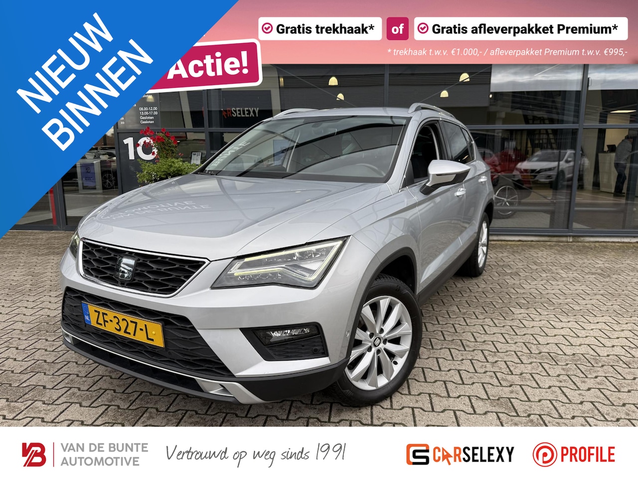 SEAT Ateca - 1.5 TSI Style Business Intense *Trekhaak & Camera* - AutoWereld.nl