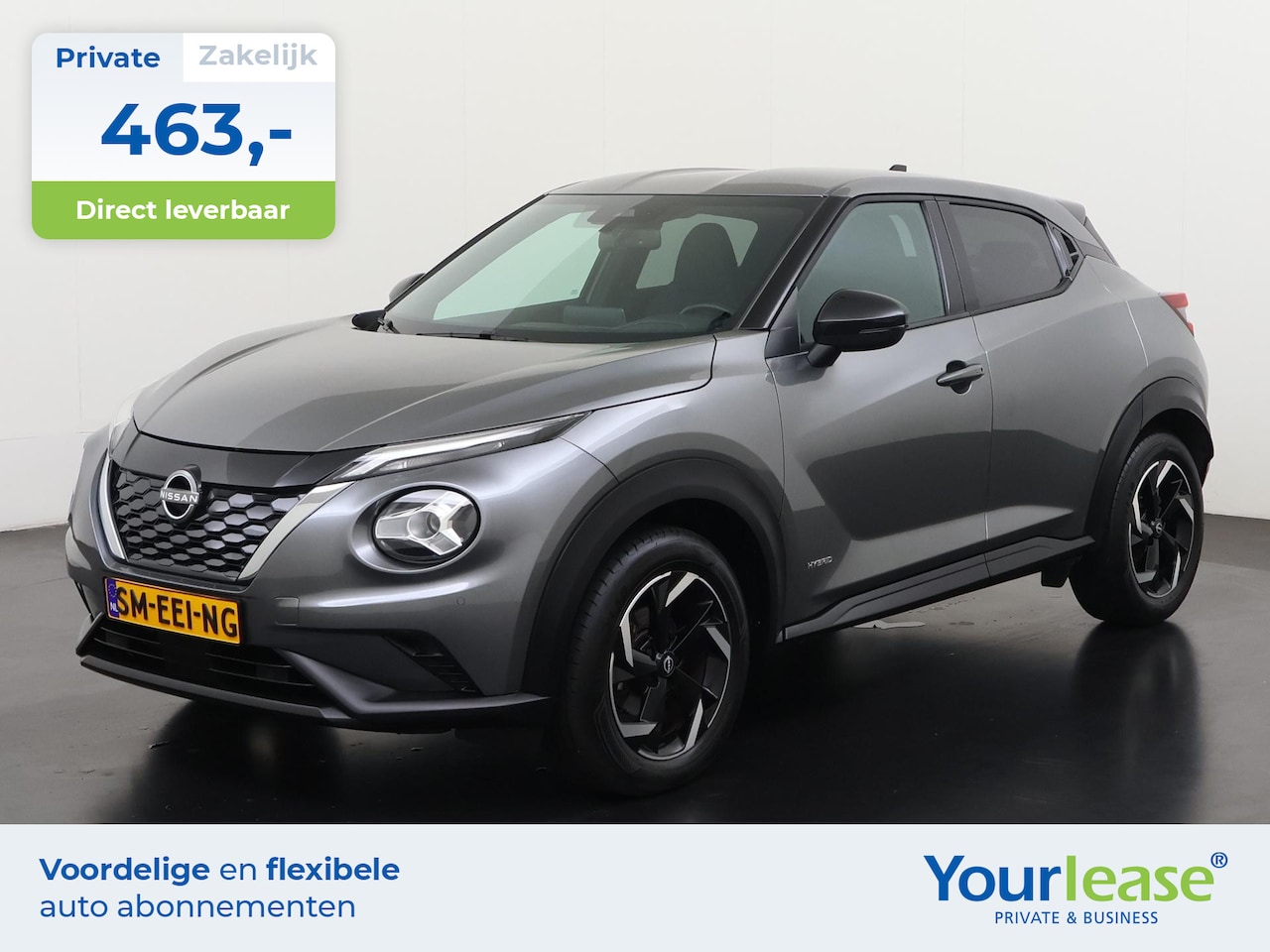 Nissan Juke - 1.6 Hybrid N-Connecta | All-in 463,- Private Lease | Direct uit voorraad - AutoWereld.nl