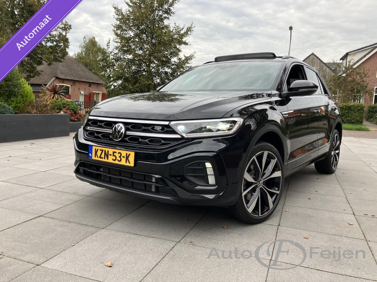 Volkswagen T-Roc - DSG 1.5 TSI R-LINE EDITION PANORAMADAK , BLACK STYLE , KEYLESS ENTRY , IQ-LIGHT , LED , LA - AutoWereld.nl