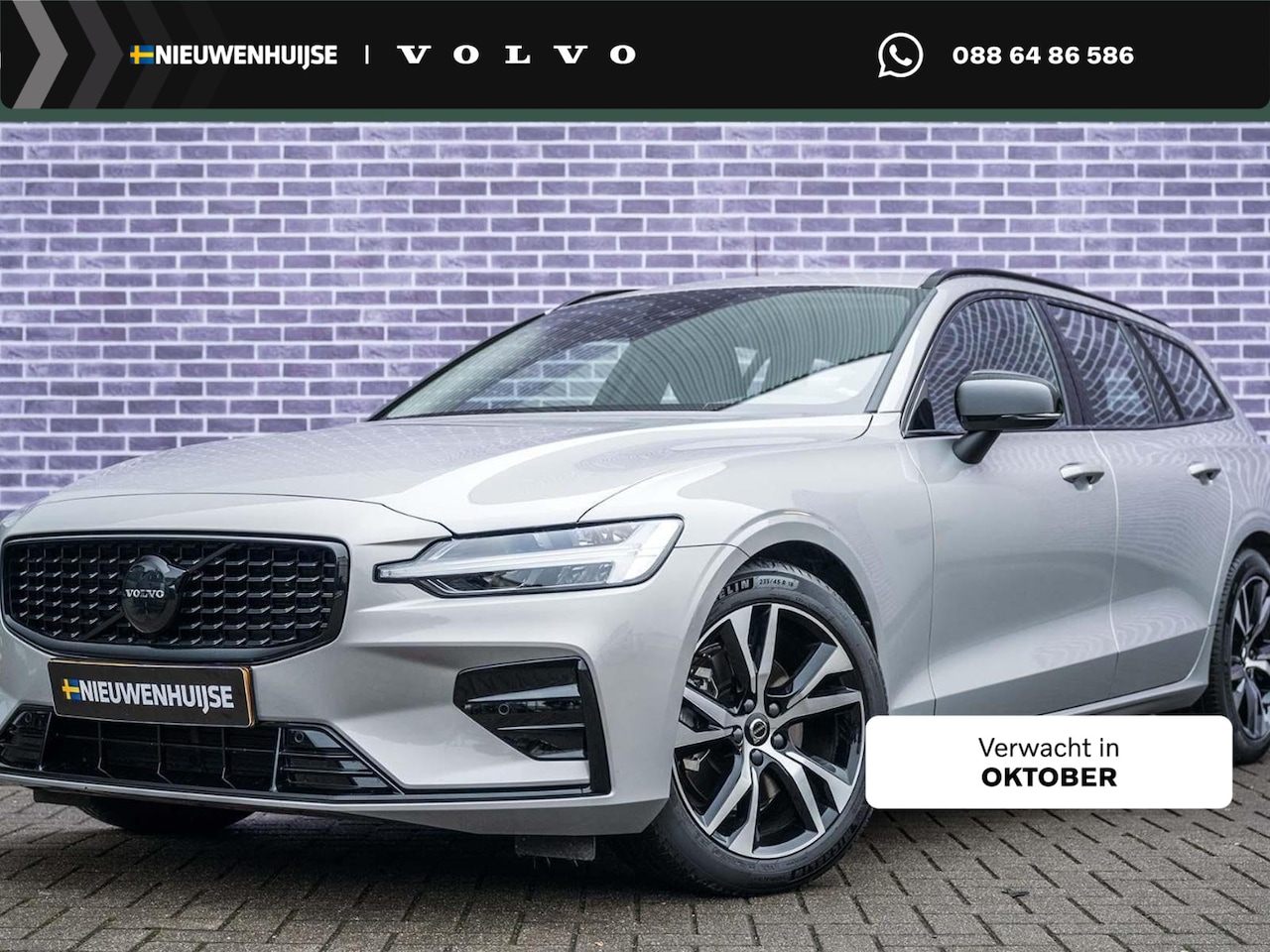 Volvo V60 - B4 Automaat Plus Dark | Google Maps | - AutoWereld.nl
