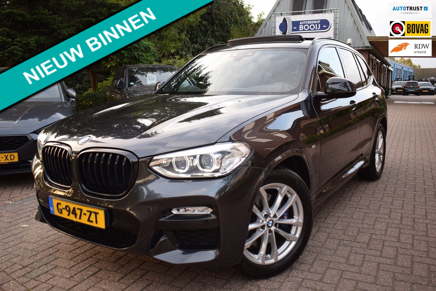 BMW X3 - XDrive30i High Executive M PAKKET AUTOM/PANO DAK/ADAP CRUISE/NAVI/CARPLAY/AIRCO-ECC/TREKH/ - AutoWereld.nl
