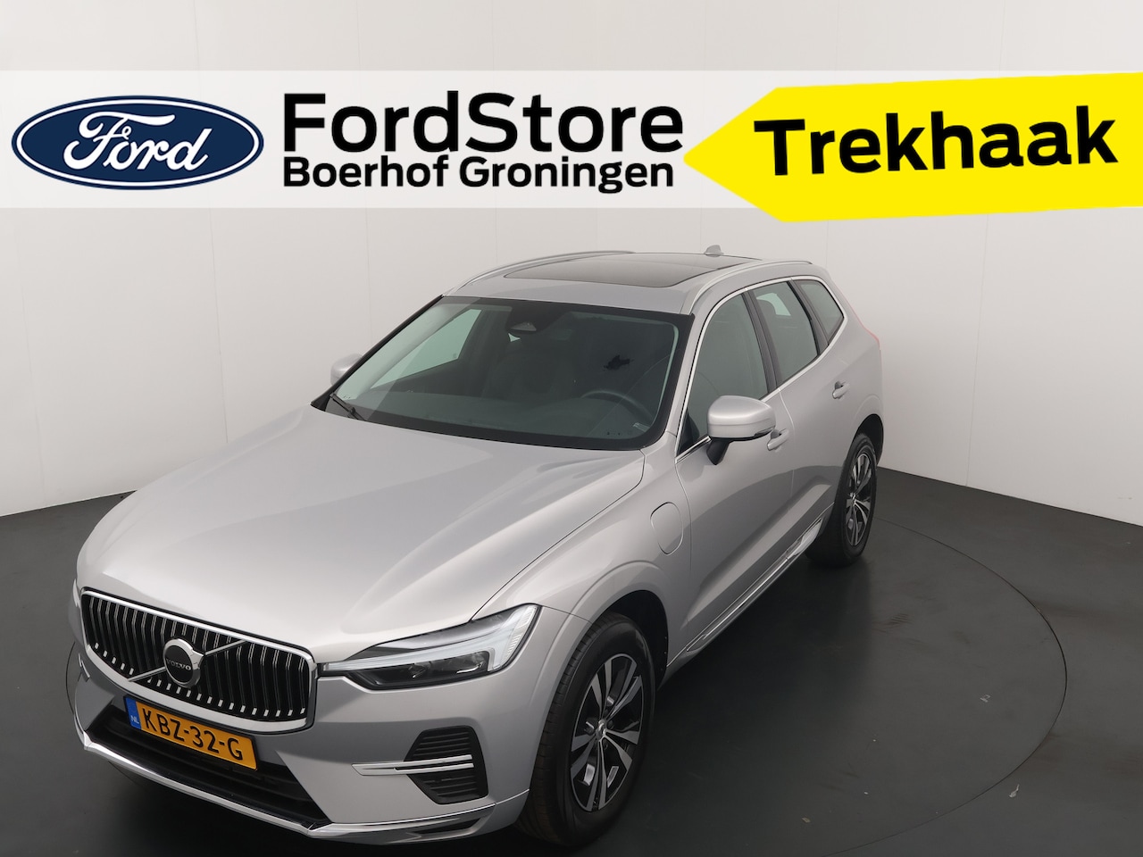 Volvo XC60 - 2.0 T6 Plug-in hybrid 350 pk AWD Core Bright | Trekhaak | Pano | El. a. klep | Camera | LE - AutoWereld.nl