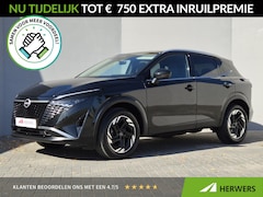 Nissan Qashqai - 1.3 MHEV Xtronic N-Connecta / Fabrieksgarantie tot 09-2028 / Cold Pack / Trekgewicht 1800