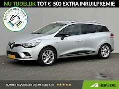 Renault Clio Estate - TCe 90 Limited / Navigatie / Trekhaak (1200 KG) / Parkeersensoren achter / DAB radio / Blu