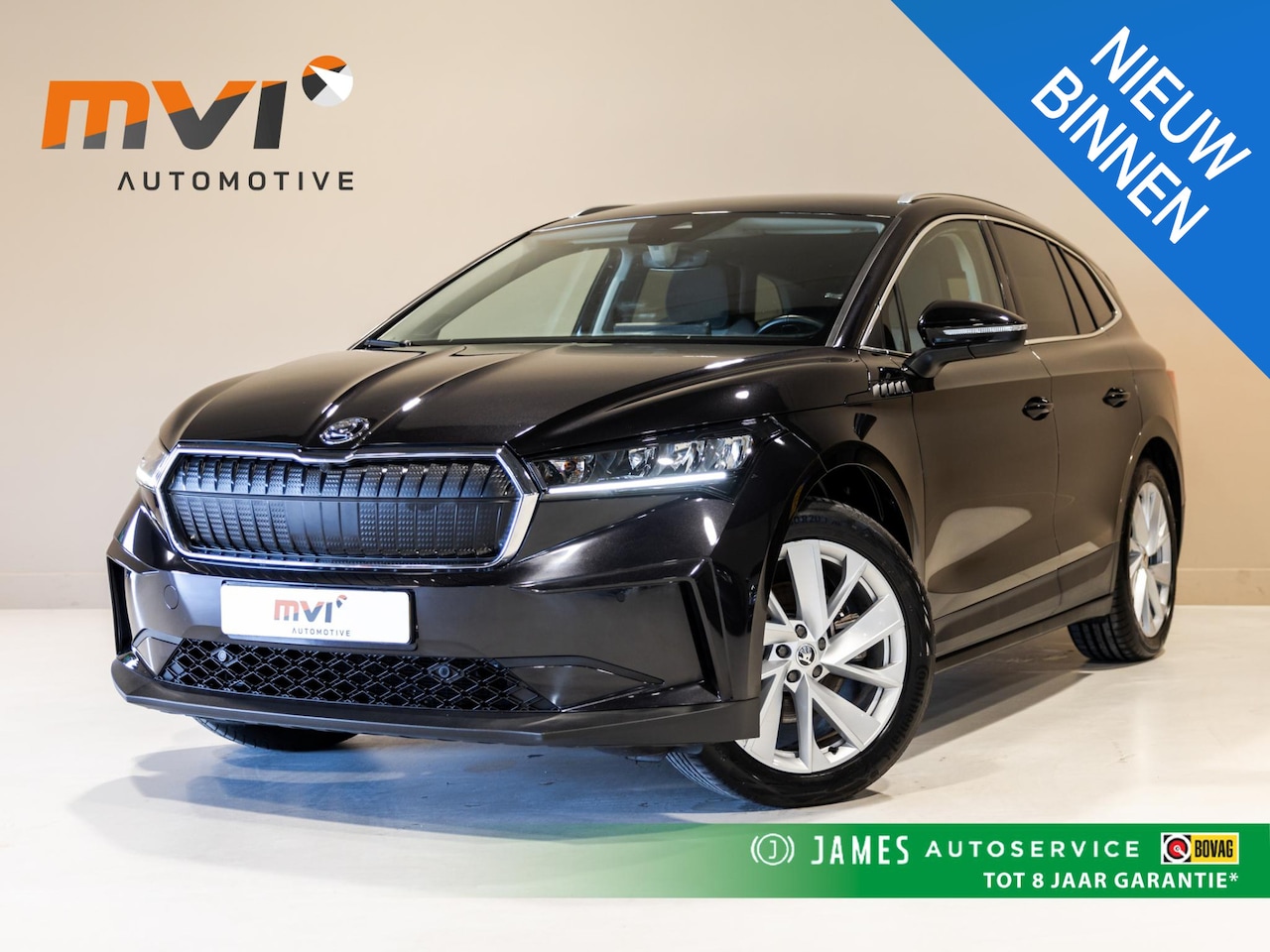 Skoda Enyaq iV - 60 SOH 93% / 180pk / NAP / Achteruitrij camera / Stoelverwarming / - AutoWereld.nl