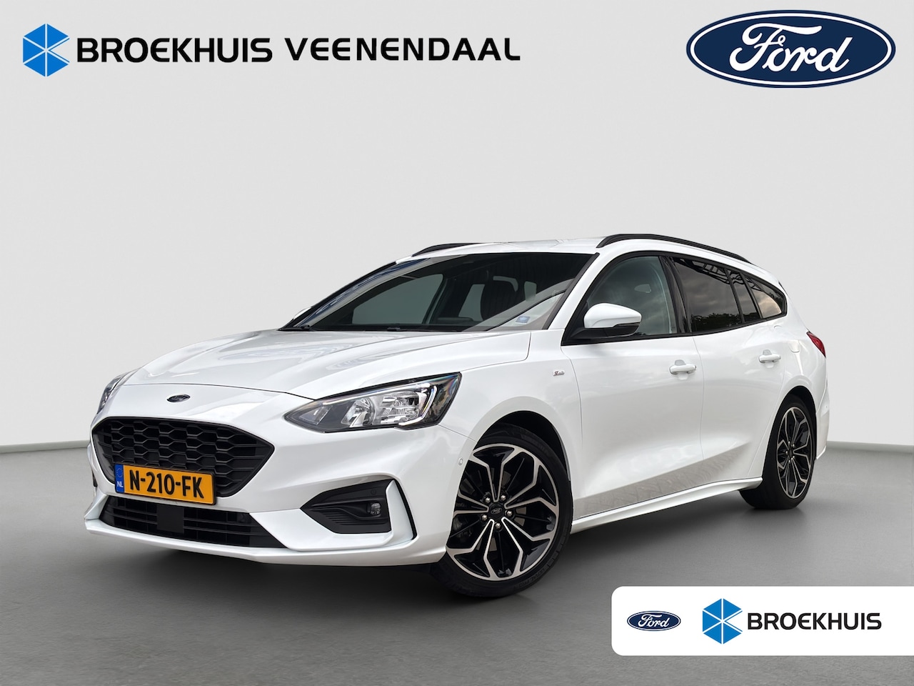 Ford Focus Wagon - 1.0 Hybrid ST Line | Trekhaak | Stoelverwarming | Camera | Apple Carplay | Cruise Control - AutoWereld.nl