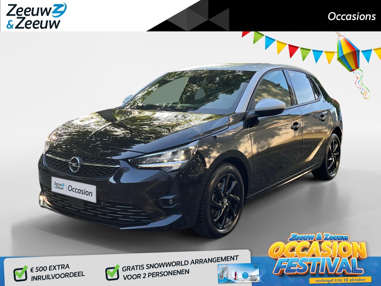 Opel Corsa - 1.2 Edition | AUTOMAAT | Carplay | Stoelverwarming | Dodehoek detectie | Climate Control | - AutoWereld.nl