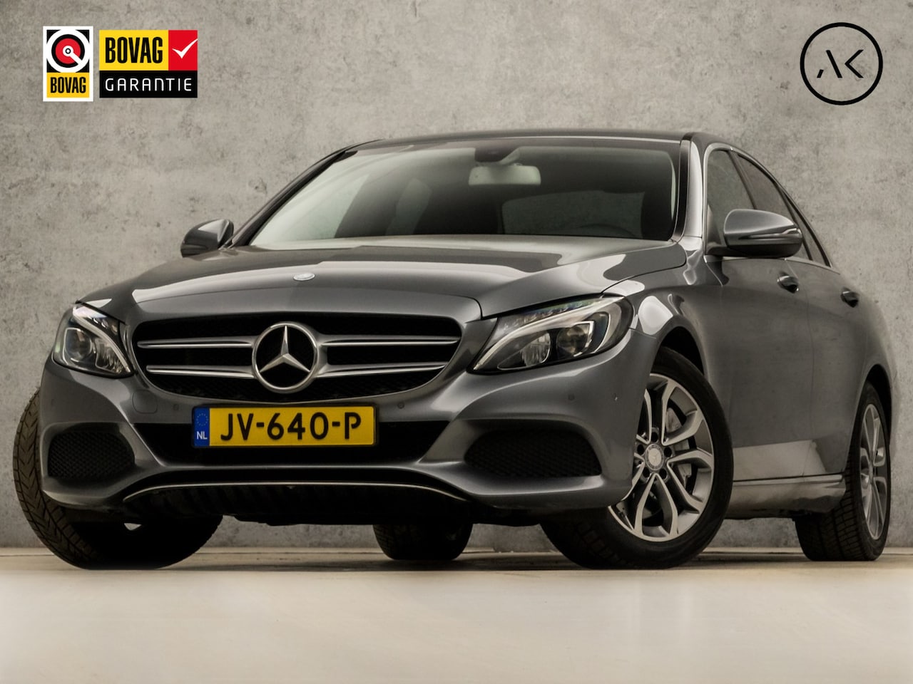 Mercedes-Benz C-klasse - 350 e AMG Sport 279Pk Automaat (NAVIGATIE, LUCHTVERING, ORG. NL, GETINT GLAS, ELEK SPORTST - AutoWereld.nl