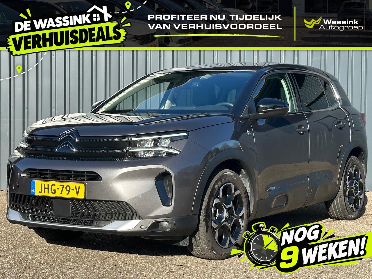 Citroën C5 Aircross - 1.6 Hybrid 225pk EAT8 Business Plus Navigatie | DAB | Carplay | Camera | Adaptive Cruise - AutoWereld.nl