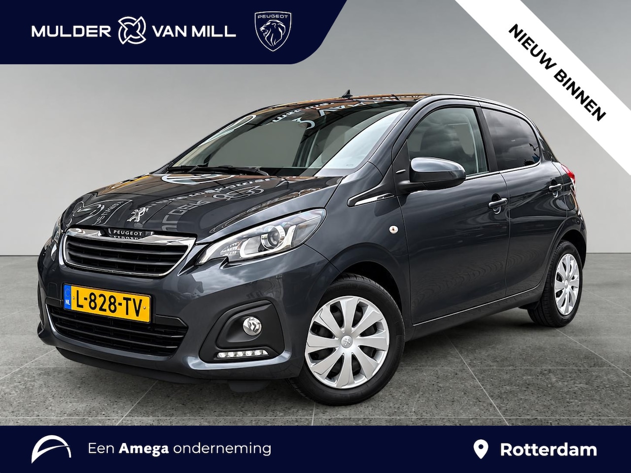 Peugeot 108 - 5-deurs Active 1.0 e-VTi 72pk | AIRCO | PACK DYNAMIC | EXTRA GETINTE RUITEN | RADIO/DAB/US - AutoWereld.nl