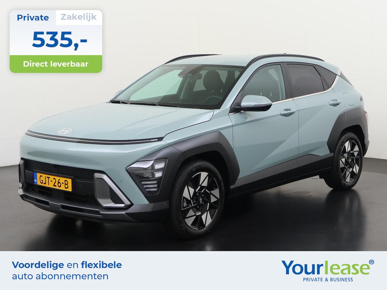 Hyundai Kona - 1.6 GDI HEV Premium | All-in 535,- Private Lease | Direct uit voorraad - AutoWereld.nl
