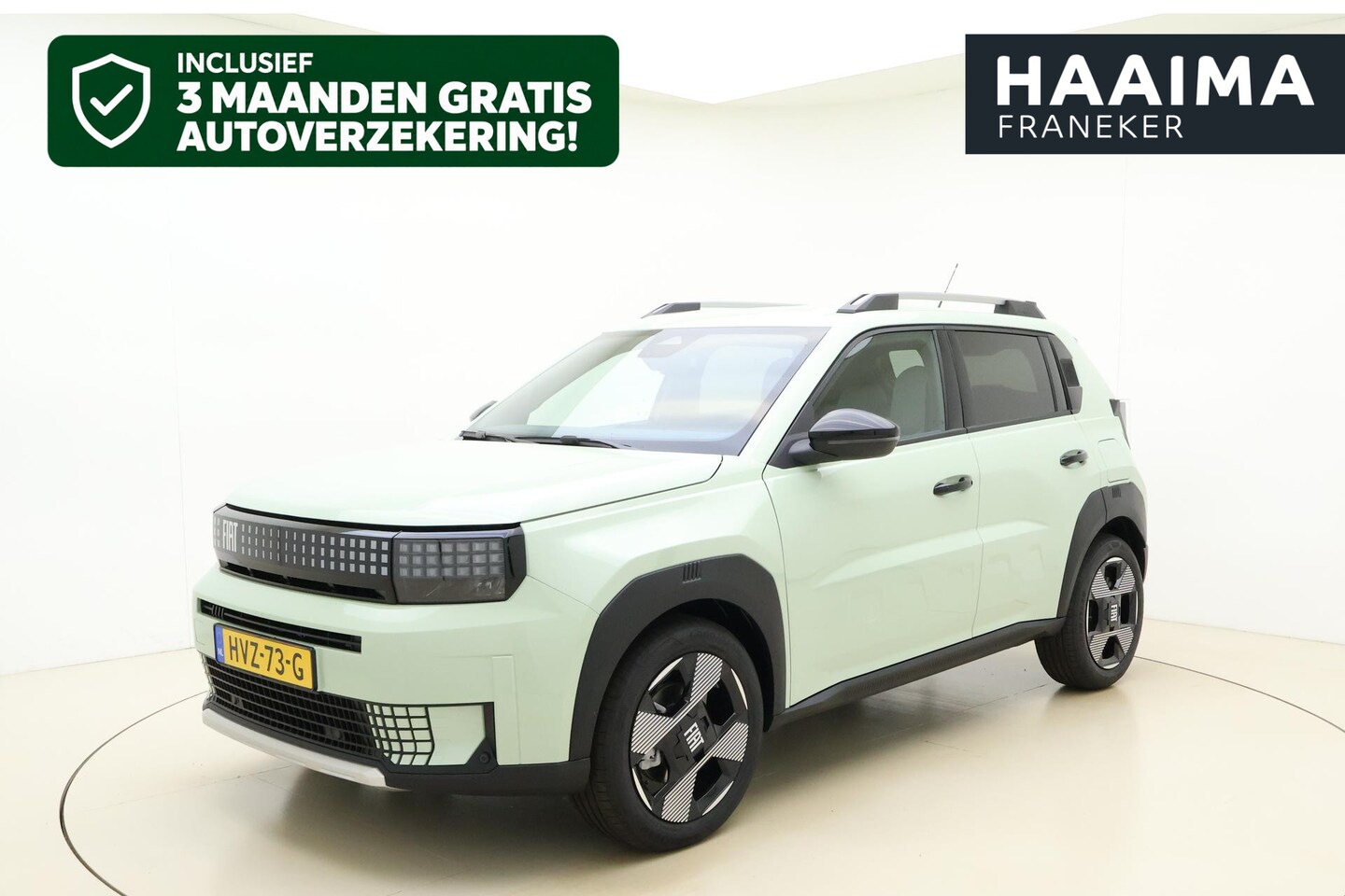 Fiat Grande Panda - 1.2 Hybrid La Prima | Navigatie | Climate control | Camera | Dakrails | Lichtmetalen velge - AutoWereld.nl