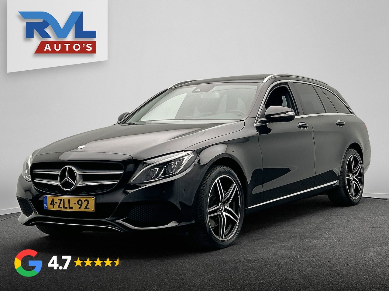 Mercedes-Benz C-klasse Estate - 200 Prestige | Origineel NL | Panoramadak | Leder | Trekhaak | Elek. Kofferklep | Stoelver - AutoWereld.nl