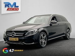Mercedes-Benz C-klasse Estate - 200 Prestige | Origineel NL | Panoramadak | Leder | Trekhaak | Elek. Kofferklep | Stoelver