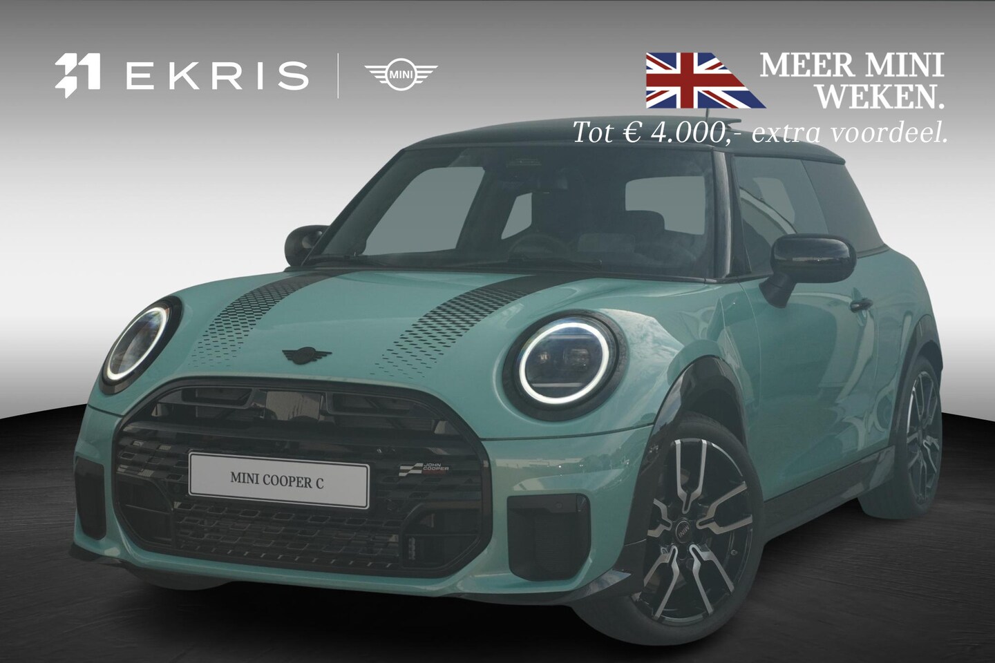 MINI 3-Deurs - Cooper C John Cooper Works Uitvoering | Pakket L | Harman Kardon | 360-Graden Camera | Sto - AutoWereld.nl