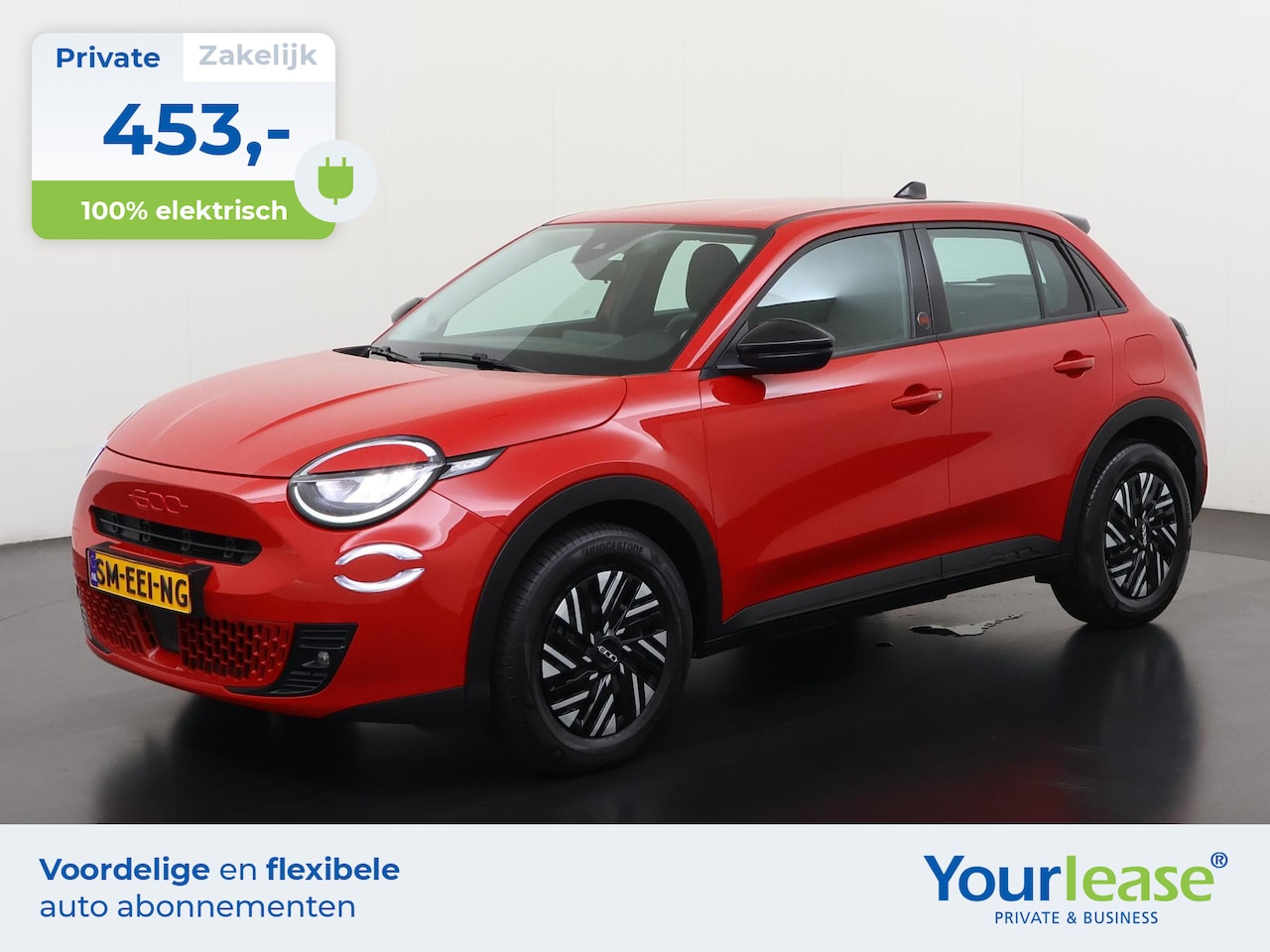 Fiat 600e - RED 54 kWh | All-in 453,- Private Lease | Direct uit voorraad - AutoWereld.nl