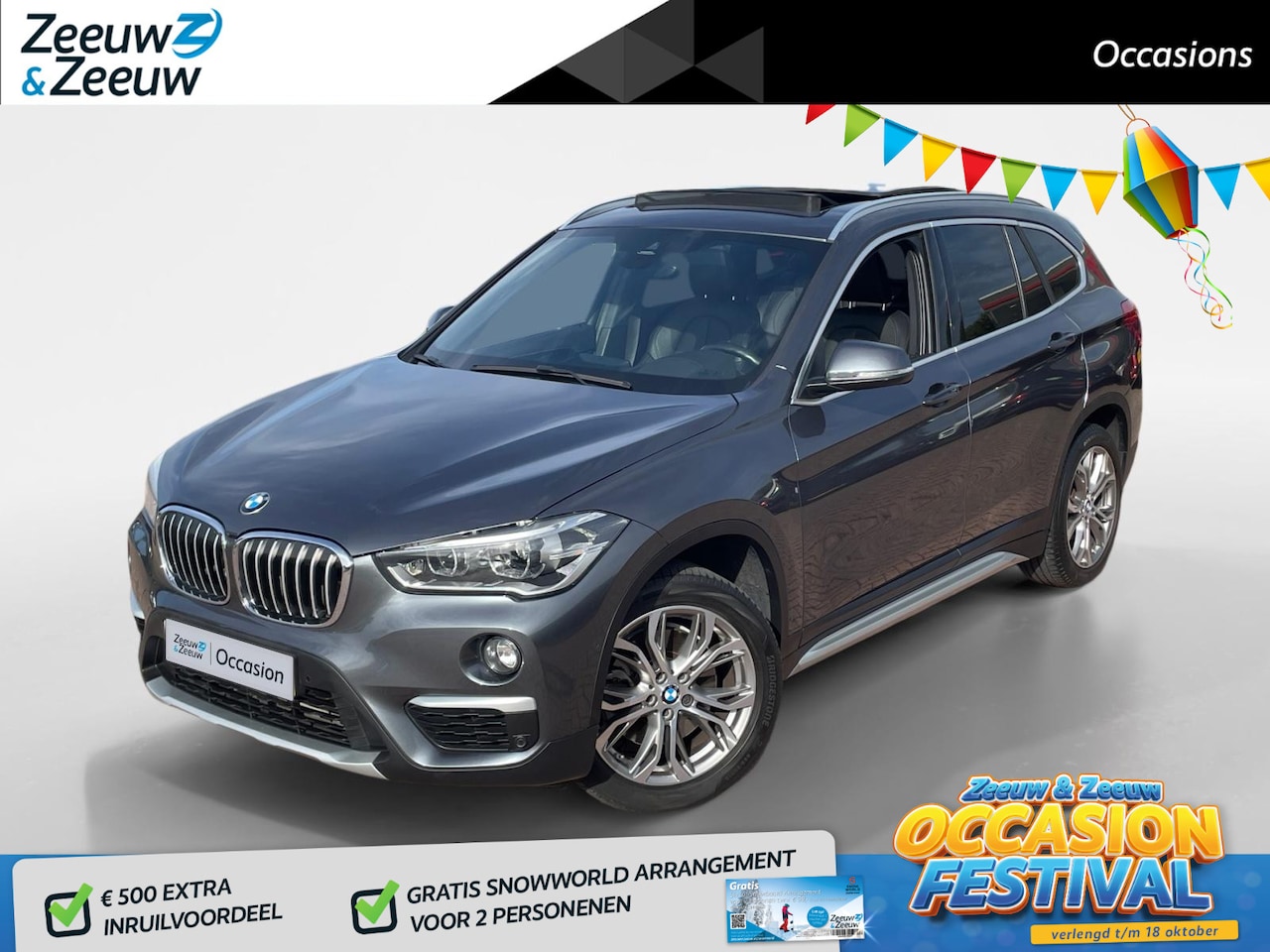 BMW X1 - sDrive20i High Executive *Automaat*Navi*Camera*Schuif/kanteldak*Climate Control*Stoelverwa - AutoWereld.nl