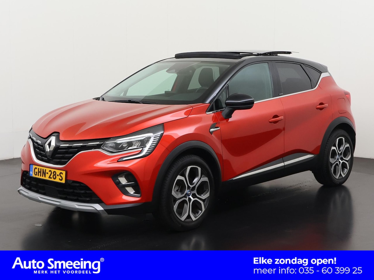 Renault Captur - 1.6 E-Tech Plug-in 160 Intens | Panoramadak | Camera | Apple Carplay | Zondag Open! - AutoWereld.nl