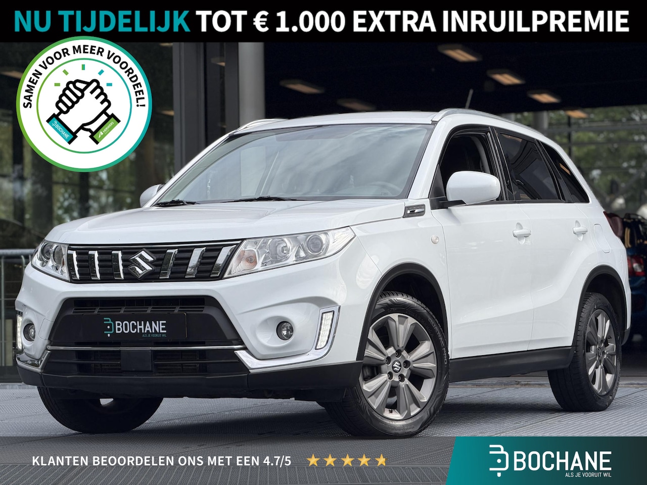Suzuki Vitara - 1.0 Boosterjet Select | Cruise Control | Achteruitrijcamera | Climate Control | - AutoWereld.nl