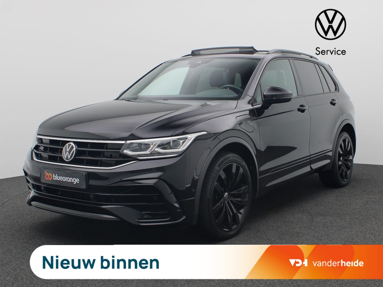 Volkswagen Tiguan - 1.4 TSI eHybrid R-Line Business+ 245PK DSG Panoramadak, Trekhaak, Leder, Black Style, Stoe - AutoWereld.nl
