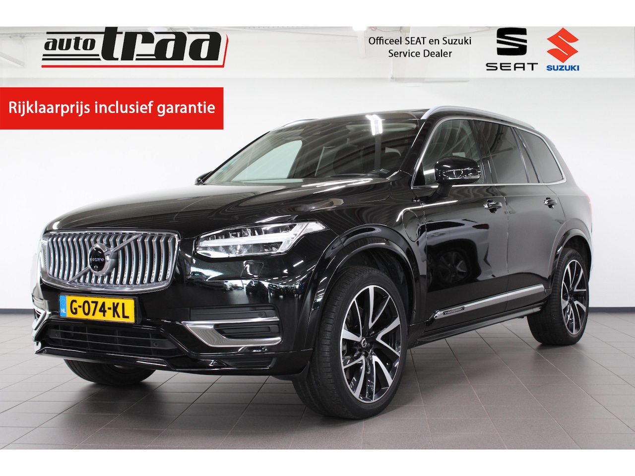 Volvo XC90 - 2.0 T8 Twin Engine AWD Inscription Intro Edition 7 Persoons / Pano. / H&K | ACC / HUD / 36 - AutoWereld.nl