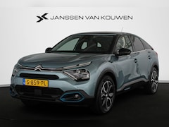 Citroën Ë-C4 - Shine 50 kWh Stoelverwarming Keyless Head-Up Camera SOH 100%