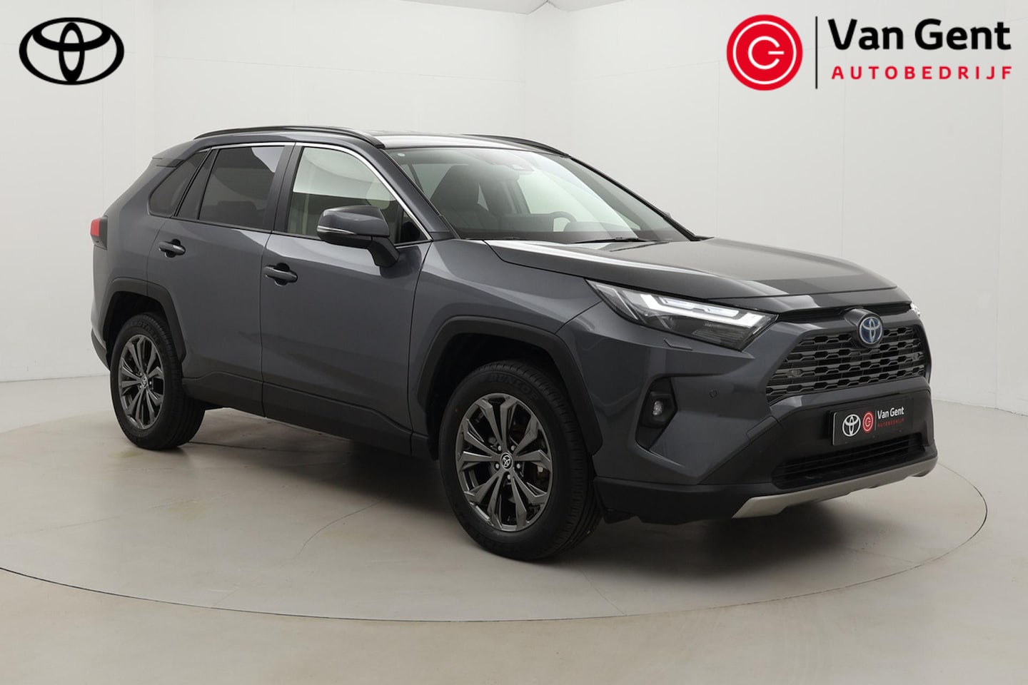 Toyota RAV4 - 2.5 Hybrid AWD Executive HAGELSCHADE | Leder | Stoel-/stuurverwarming | Dodehoek detectie - AutoWereld.nl