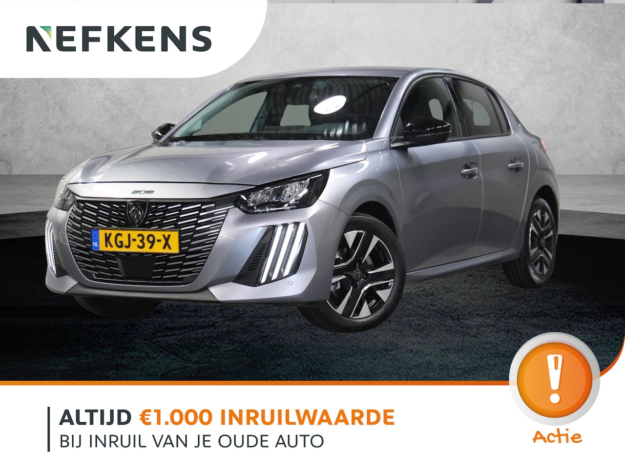 Peugeot 208 - 1.2 100PK Allure | 1ste eigenaar | AppleCarplay/AndroidAuto | FULL LED | Lederen Stuurwiel - AutoWereld.nl