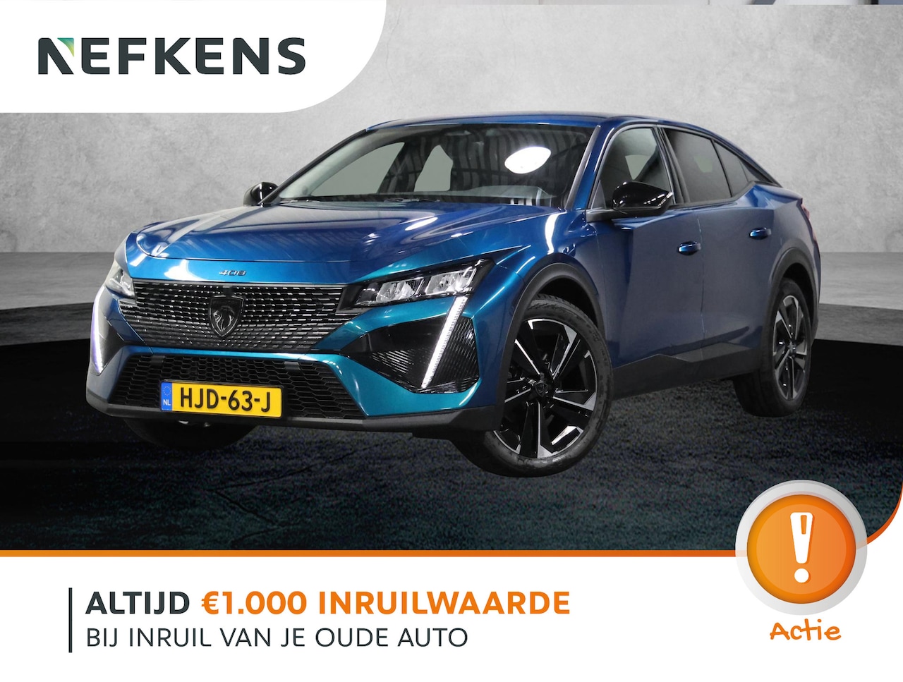 Peugeot 408 - 1.2 Hybrid Allure 145PK | 1ste eigenaar | AUTOMAAT | AppleCarPlay/AndroidAuto | Adaptive C - AutoWereld.nl
