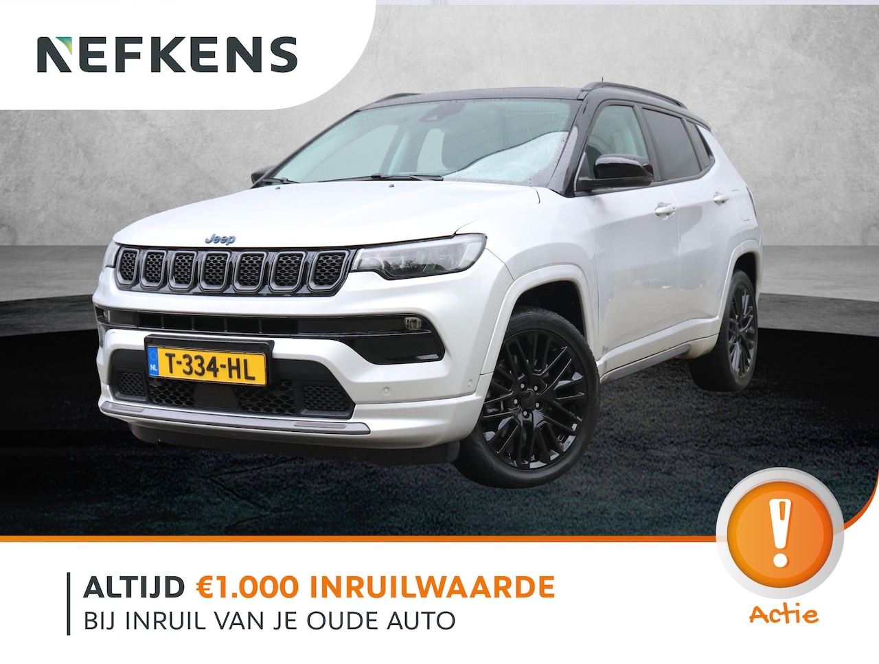 Jeep Compass - 4xe 240 Plug-in Hybrid Electric S | Schuifdak | Navigatie | Camera | Stoelverwarming - AutoWereld.nl