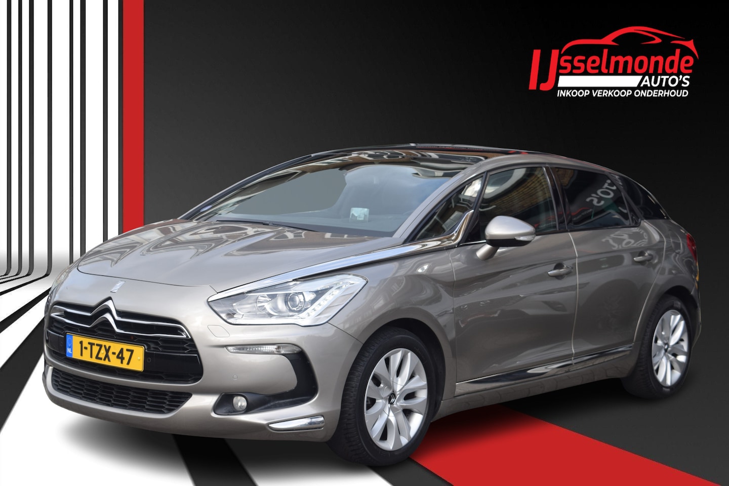 Citroën DS5 - 1.6 THP Business Executive NL AUTO/AUTOMAAT/LEER/PANODAK/NAVI - AutoWereld.nl