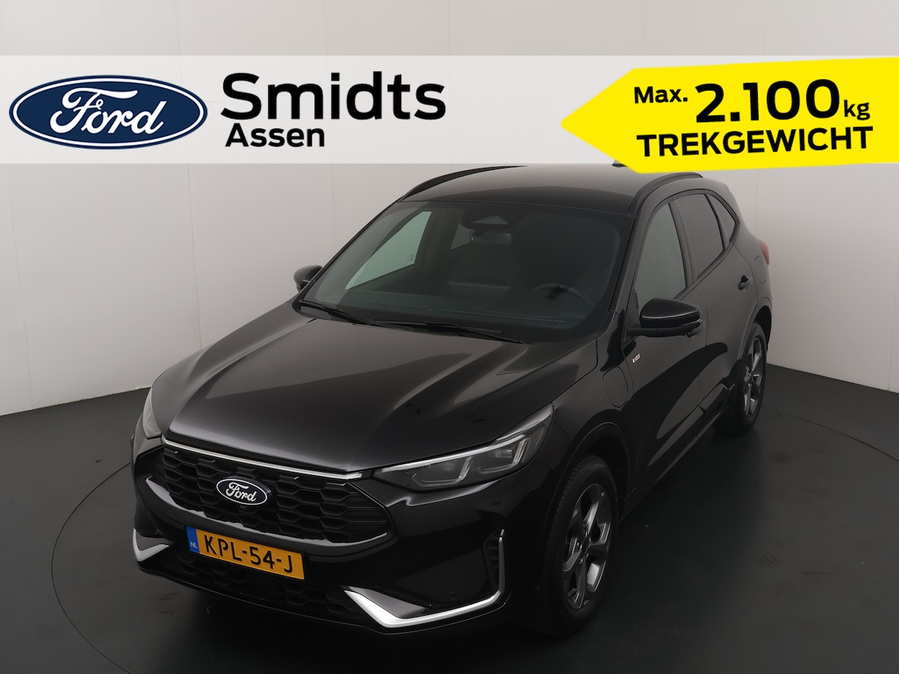 Ford Kuga - 2.5 PHEV 243 pk ST-Line X | TREKHAAK ACTIE! I AGR stoelen I Adapt Cruise I Winter Pack | B - AutoWereld.nl