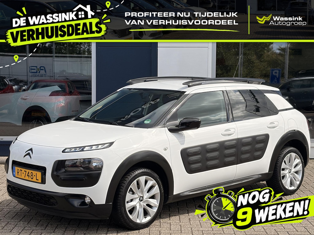 Citroën C4 Cactus - 1.2 PureTech Feel Navigatie | Airconditioning | Cruise Control | Parkeersensoren | Bluetoo - AutoWereld.nl