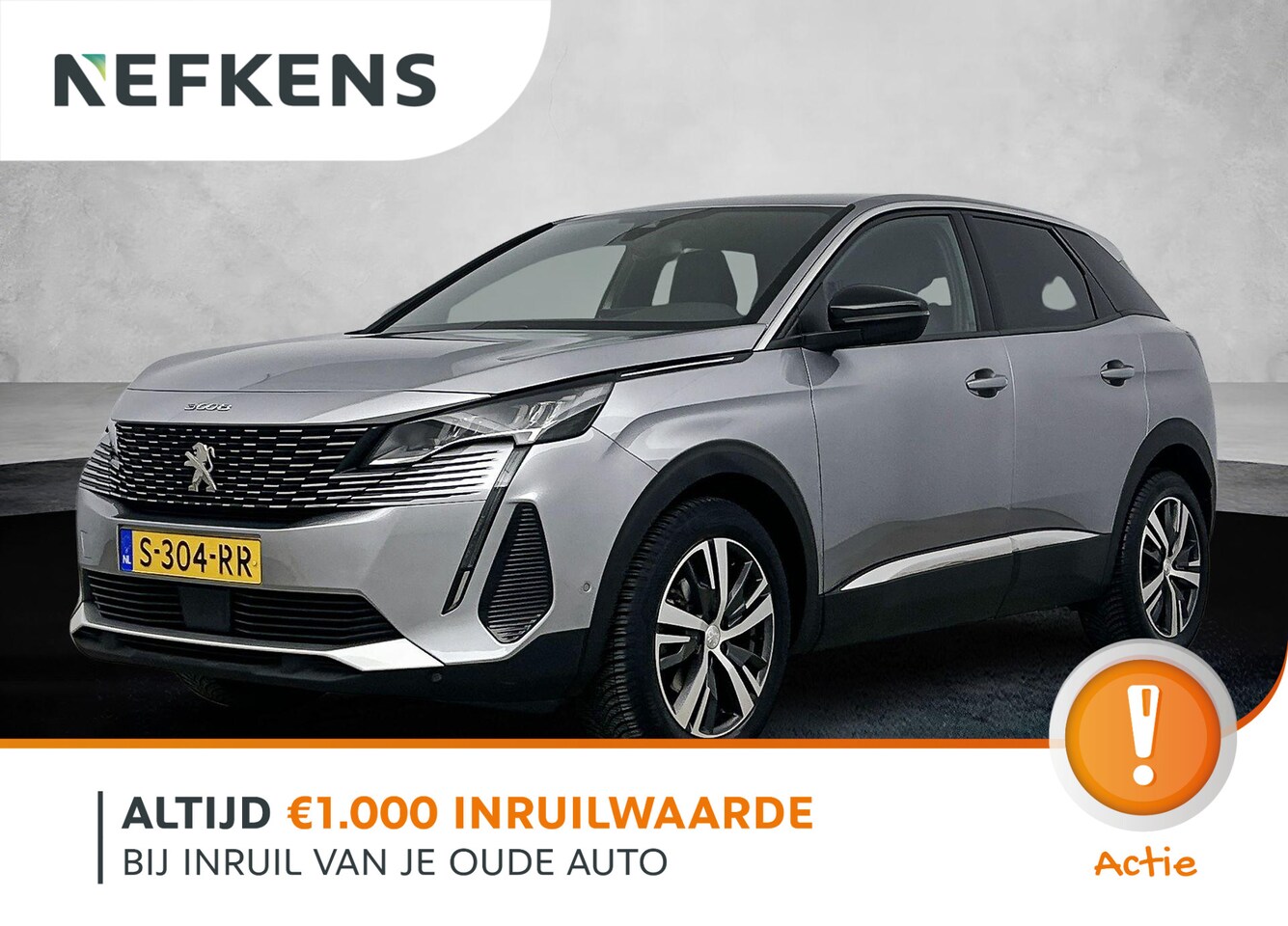 Peugeot 3008 - SUV 130pk Automaat Allure Pack Business | Draadloze telefoonlader | Navigatie | Dodehoekbe - AutoWereld.nl