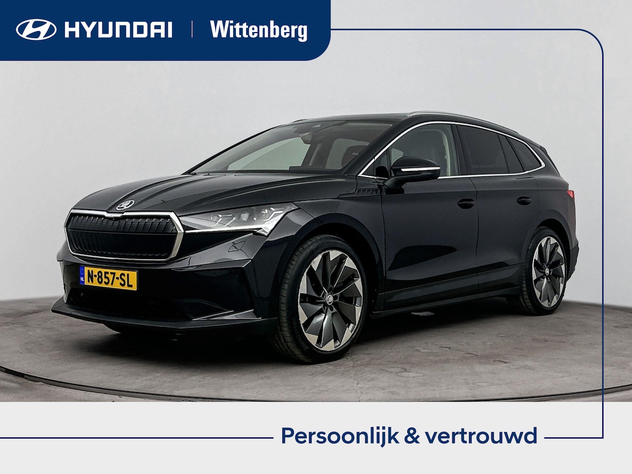 Skoda Enyaq iV - 80 | 360 Camera | Schuif/kantel dak | Navigatie | Leer/ Alcantara | elektrisch verstelbare - AutoWereld.nl